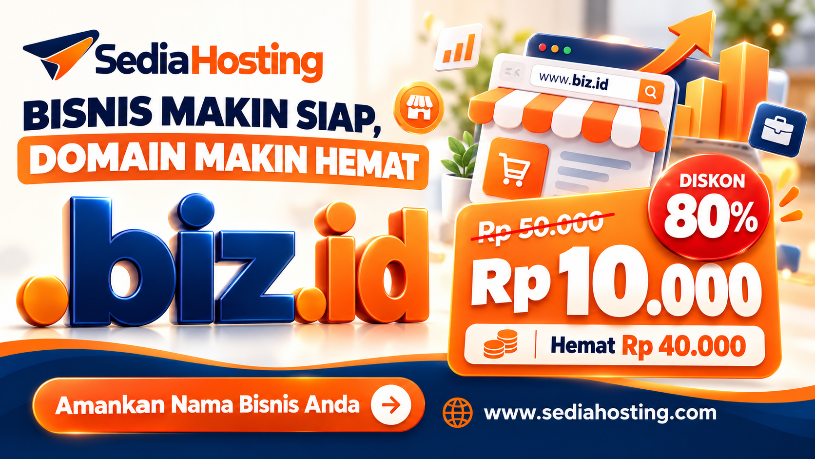 Domain .biz.id Rp 10.000 — Bisnis Makin Siap, Harga Makin Hemat